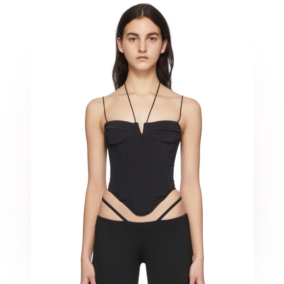 Miaou Black Aphex Corset Tank S *BNWT* - Picture 4 of 6